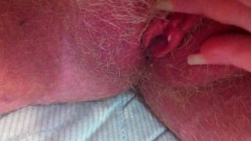 Blonde pussy pissing and masterbating